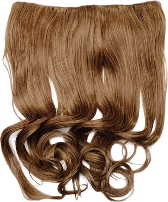 Produktbild von WIG ME UP Haarverlängerung 5 Clips lockig hellbraun WH5008-180C-14