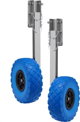 Produktbild von Heckräder für Schlauchboote, Transporträder aus Edelstahl mit einer Tragfähigkeit von bis zu 150 kg