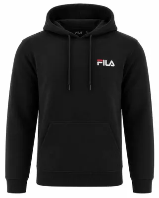 Produktbild von S|FILA "Sandro" Retro Hoodie Herren Kapuzen Sweatshirt LMSPM014-Black