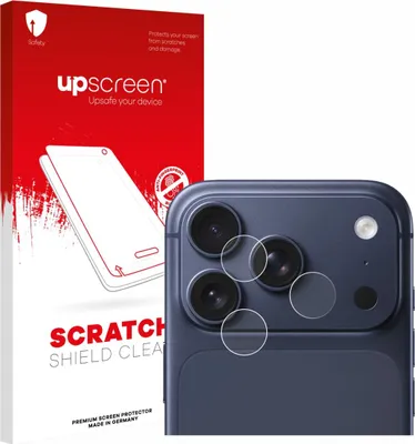 Produktbild von upscreen Schutzfolie für Apple iPhone 17 Pro (NUR Kameraschutz) Displayschutz Displayschutzfolie Folie Klar Transparent