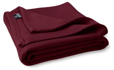 Produktbild von Übergroße Sweatshirt-Decke aus Fleece, in Burgunderrot