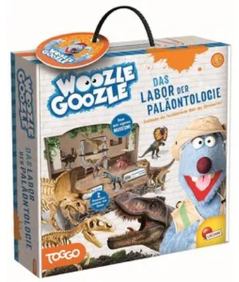 Productafbeelding van Lisciani DE92383WG - WOOZLE GOOZLE. Het paleontologie laboratorium. Dinosaurussen. Bouwset om een skelet te bouwen