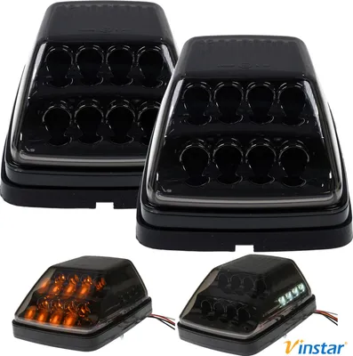 Produktbild von 2x Vinstar Smoke getönte LED Kotflügel Blinker kompatibel mit G-Klasse W463 Blinkleuchte 89-2016