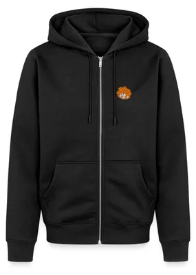 Produktbild von Spreadshirt Pumuckl Stickdesign Kapuzenjacke Herren, 5XL, Schwarz