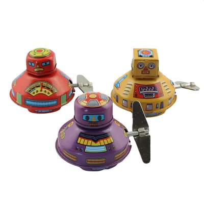 Produktbild von Roboter – Blechroboter – Weltraumroboter – 3 Teile – Blechspielzeug
