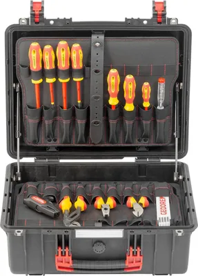 Produktbild von Gedore Werkzeugkoffer Elektriker, 12,5 kg, 89 Werkzeug