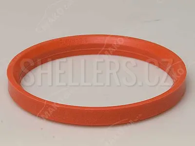 Produktbild von Abstandshalter für Räder, 76,0 / 66,6 (T28-SL666P), Kunststoff, orange, ohne Befestigungselemente