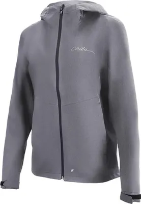 Produktbild von CHIBA Rainjacket Damen - wasserdicht, winddicht, atmungsaktiv, 4XL, hellgrau.