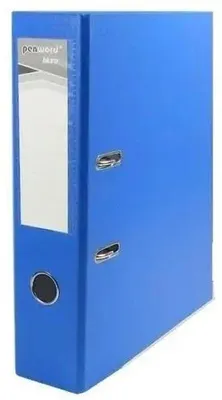 Image de Classeur A4 avec anneaux de 7,5 cm, bleu - Penword