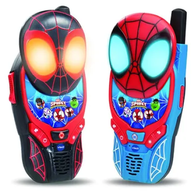 Immagine prodotto di VTech Jouets Educatifs Licence SPIDEY - TALKIES-WALKIES INTERACTIFS, Portatile per bambini, 3 anno/i, 310 g, Multicolore
