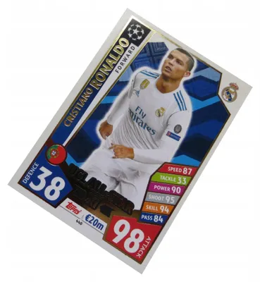 Obrázok produktu pre Topps Champions League Match Attax 2017/18 Ucl All-Star 440 Ronaldo Real