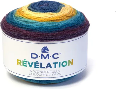 Immagine prodotto di DMC Révélation – filato dai colori vivaci 19% lana, 78%.poliacrilico, 3% poliestere (Colore 212)