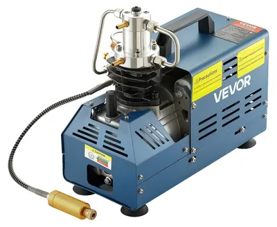 Obrázek produktu pro VEVOR Elektrický vysokotlaký vzduchový kompresor 1800W PCP Vysokotlaký kompresor 300BAR PCP Inflátor 1L/8min Plnicí čas Kompresor 40-50L/min Manuální vypnutí Ideální pro Paintball Vzduchová pistole Vzduchová pistole