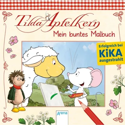Produktbild von Tilda Apfelkern. Mein buntes Malbuch