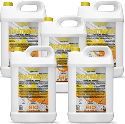 Produktbild von Bioethanol Geruchlos 96,6% 25L für Kamin Universal Rauchfrei und Rußfrei GiDeli
