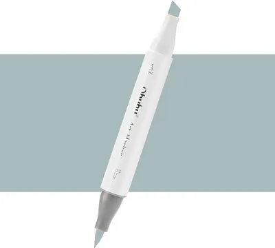 Image de Pinceau et ciseau double face OHUHU, NG03 Neutral Grey 3