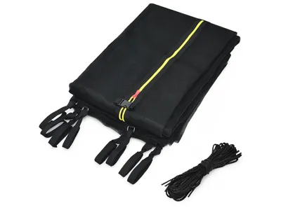 Image de Costway Costway Ø366 cm Filet de sécurité pour trampoline de jardin noir
