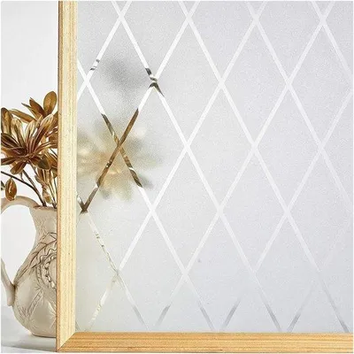 Zdjęcie produktu dla Folia okienna dekoracyjna - folia zapewniająca prywatność - do dekoracji wnętrz - samoprzylepna (statyczna) - 30x200 cm - kolorowa
