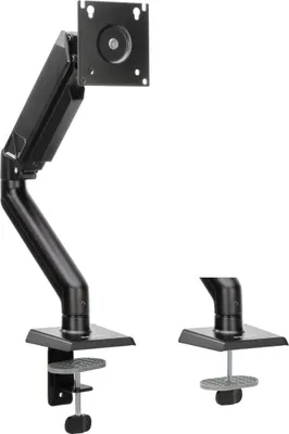 Produktbild von SENSE7 HANG Monitorhalterung 1 Monitor Monitorarm 17-32 Zoll - Gasdruckfeder Höhenverstellbar VESA 75x100 cm 360° Drehbar Tischhalterung Ergonomisch