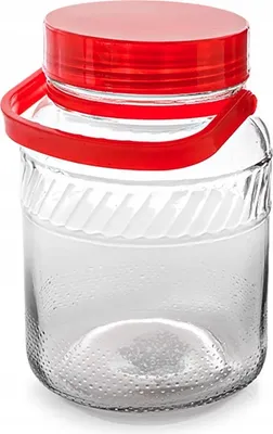 Obrázek produktu pro Dóza sklenice 5L s plastovým víkem TREAT