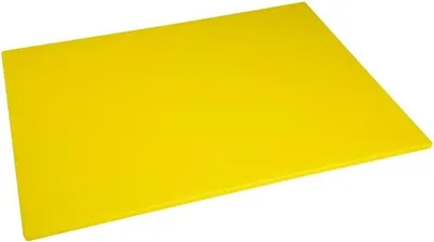Produktbild von Hygiplas Ldpe Schneidebrett Gelb 600X450X10Mm