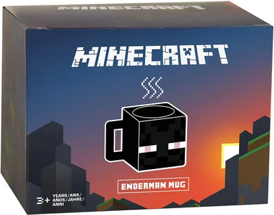 Produktbild von Enderman Tasse 290 ml – Für echte Fans der Minecraft-Blockwelt