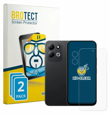 Produktbild von 2x Für Xiaomi Redmi 17 (Display+Kamera) Schutzfolie BROTECT Displayschutz Display Schutz Folie Klar Transparent