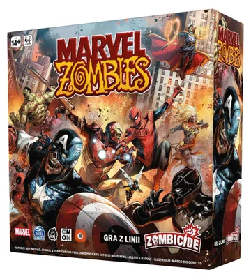 Zdjęcie produktu dla Marvel Zombies - Kooperacyjna gra planszowa CMON