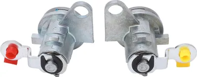 Zdjęcie produktu dla 1 para wkładek bębenkowych z kluczem 69052 12360 Zamiennik ze stali nierdzewnej do COROLLA AE110 1996-2002