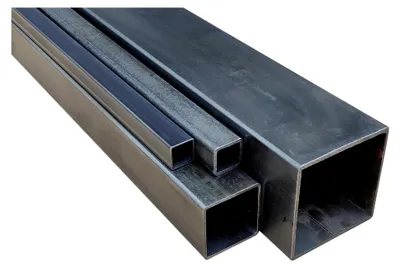 Produktbild von Quadratrohr S235 Länge 250 mm (25 cm) 45 x 45 x 2 mm