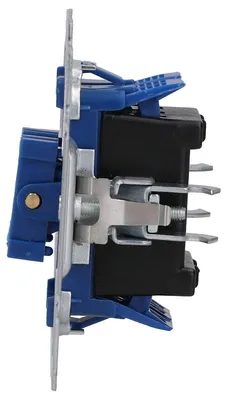 Image de Busch-Jaeger 2000/6/6 US-101 Insert d'interrupteur à bascule commutation alternée/inversée