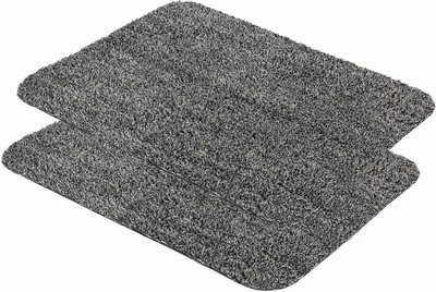Image de Astra paillasson lavable ENTRA 2 SET Anthracite 60 x 75 cm