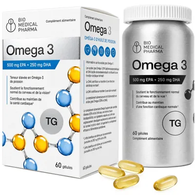 Image de Medical Pharma Oméga-3 60 gélules