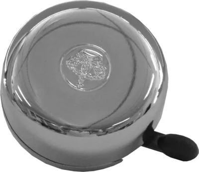 Produktbild von Reich 130112K Fahrradglocke mit Krone-Motiv verchromt, Ø 55mm auf SB-Karte, silber