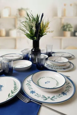 Produktbild von Keramika Geschirrset  - Daphne - 18 teilig - 6 Personen - Steingut