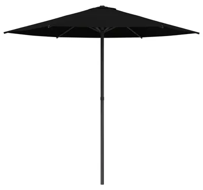 Zdjęcie produktu dla Parasol ogrodowy vidaXL 230 x 230 cm, poliester, prostokątny, czarny