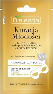 Produktbild von Bielenda Youth Treatment Lifting Anti-Falten Augenpartie Maske