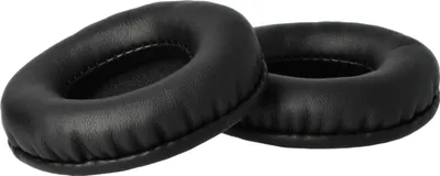 Produktbild von vhbw 2x Ohrpolster kompatibel mit Kopfhörer, die 65 mm Ohrpolster benötigen Kopfhörer Headset, Polyurethan Schwarz