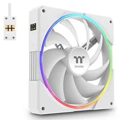 Immagine prodotto di 140mm Thermaltake TS140 EX RGB White 3Pack Fan White