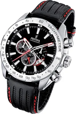 Produktbild von Festina F16489/5 F16489/5 Silber Schwarz Herren Chronograph