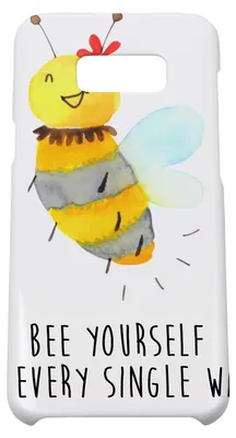 Produktbild von Mr. & Mrs. Panda Samsung Galaxy S8 plus Handyhülle  Biene Blume - Weiß - Geschenk, Hülle, Hummel, Handy, Cover, Case