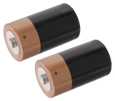 Productafbeelding van Alkaline batterijen LR20, 2 stuks, lange levensduur, hoge prestaties, ideaal voor elektrische apparaten