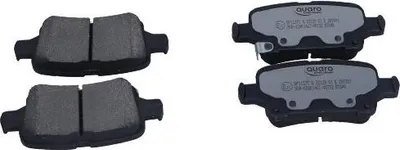 Produktbild von QUARO Bremsbeläge Satz Hinten Bremsklötze für OPEL Astra K Sports Tourer (B16) QP1127C