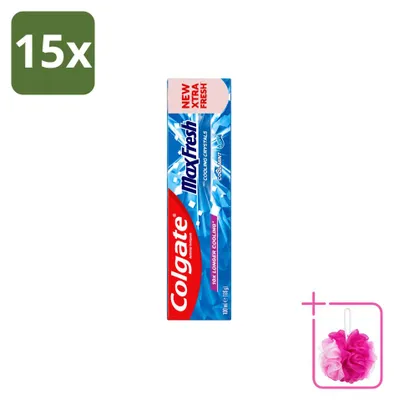 Productafbeelding van 15 x Colgate Max Fresh Cool Mint tandpasta - 100 ml - Voordeelverpakking - 15 stuks