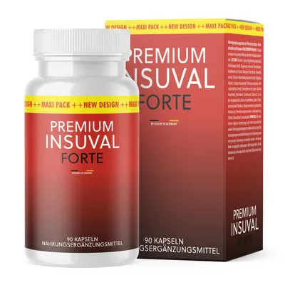 Produktbild von Premium Insuval Forte Kapseln | Mit Vitaminen & Mineralstoffen | | 90 Kapseln
