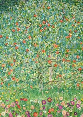 Produktbild von Kunstkarte Gustav Klimt "Apfelbaum I"