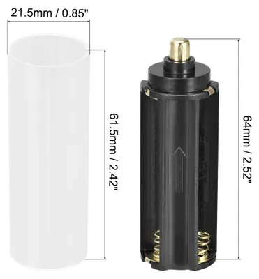 Produktbild von 1 Satz AAA Batterie 3x1.5V Speicheradapter Geh?use, 18650 Batteriehalter Konverter,fš¹r AAA LED Taschenlampe