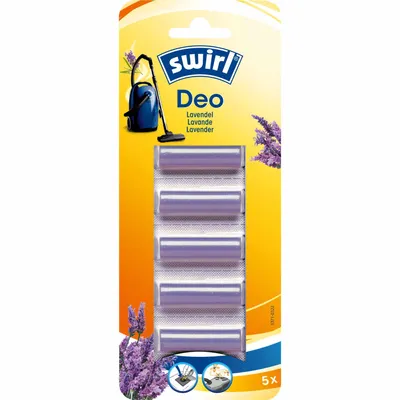 Image de Swirl Aspirateur Déodorant Bâtonnets Lavande (5 Paquets)