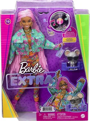 Obrázek produktu pro Barbie Extra mit pinken Flechtzöpfen GXF09