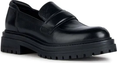 Produktbild von Geox Damen Slipper & Loafer D36HRA 00043 C9999 Farbe: Schwarz Größe: 37
